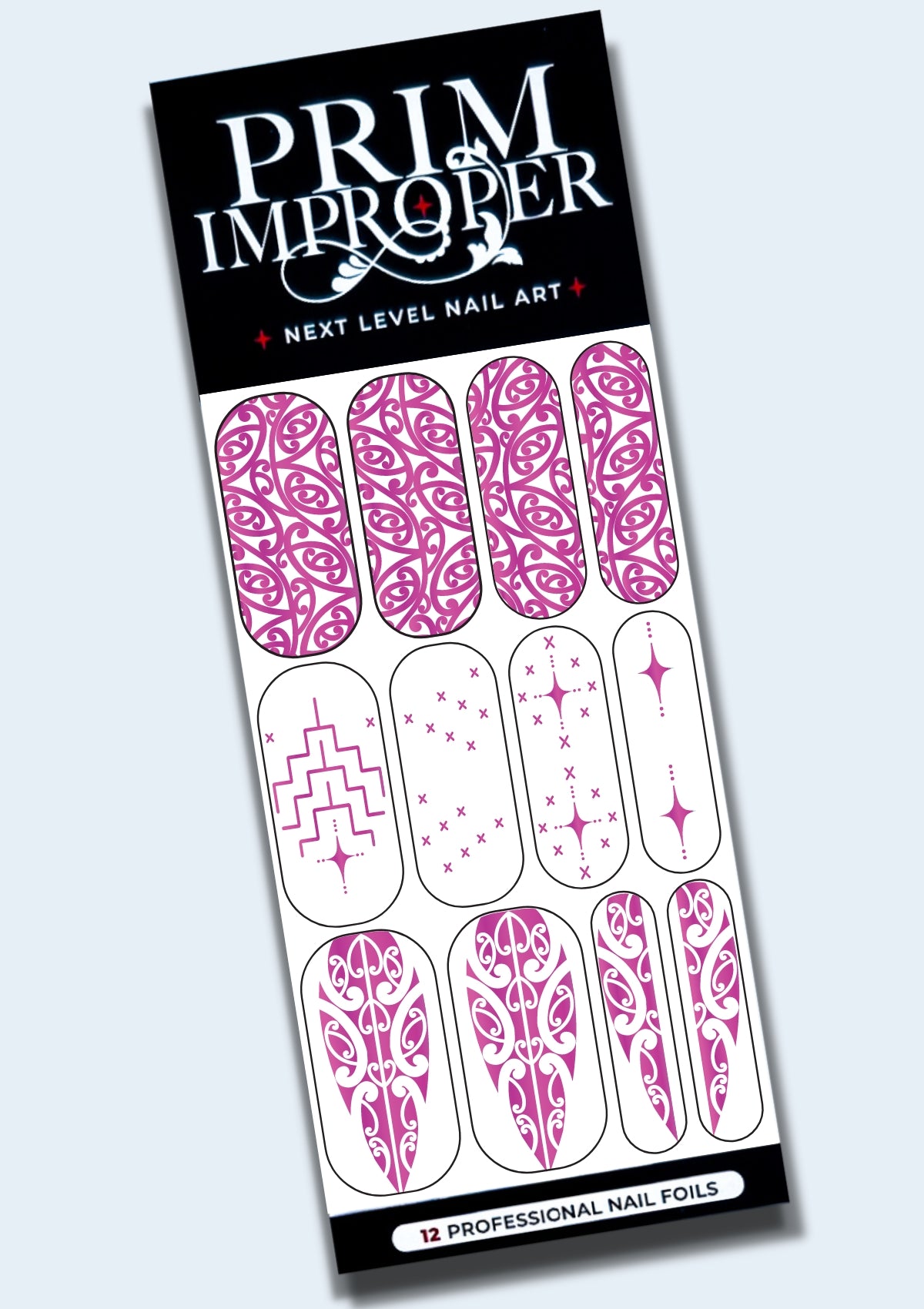 MĀORI NAIL FOILS | HIRINGA | ASSORTED COLOURS