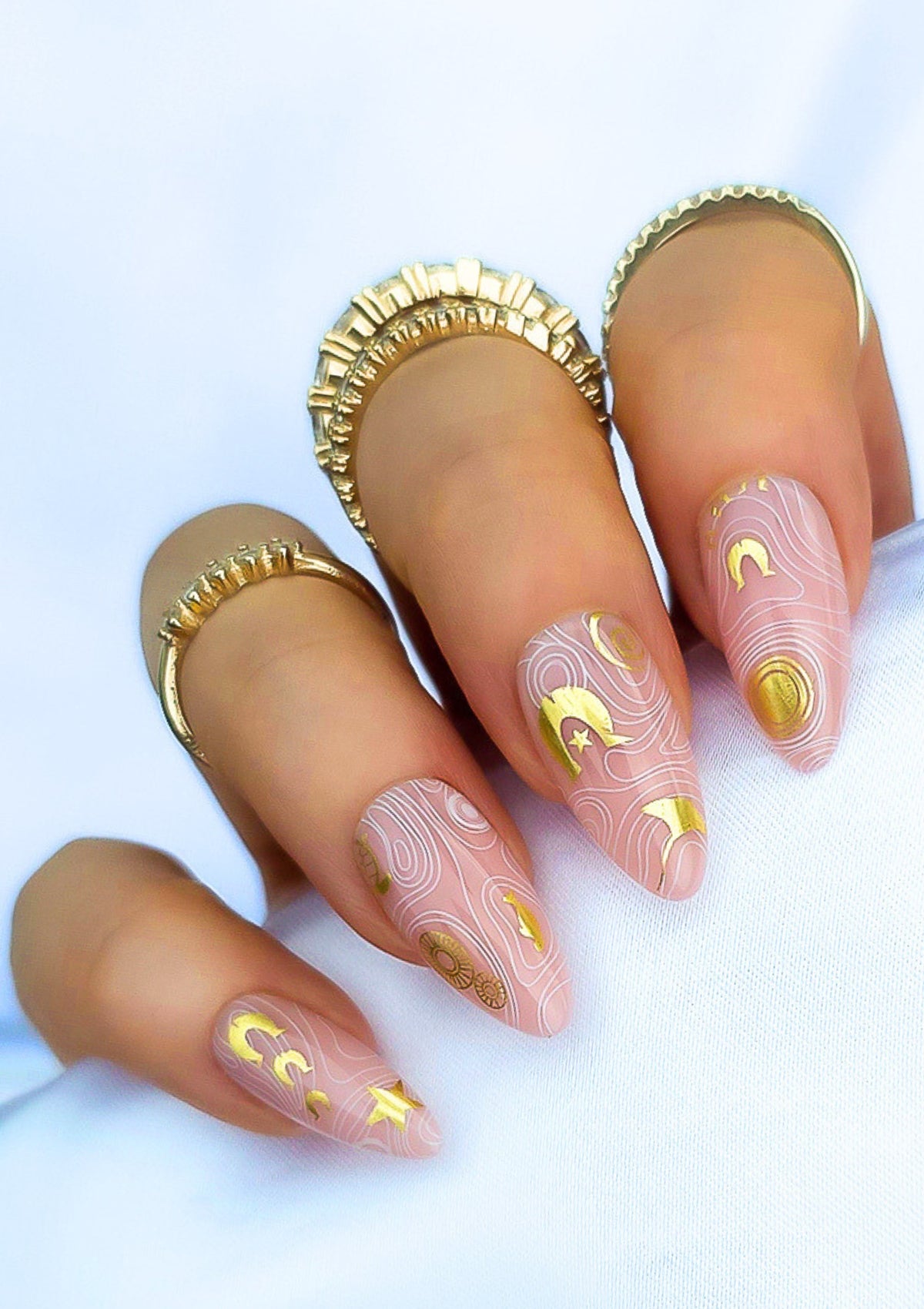 PROFESSIONAL NAIL FOILS | TORRES STRAIT, SOLWATA | BRUSHED GOLD