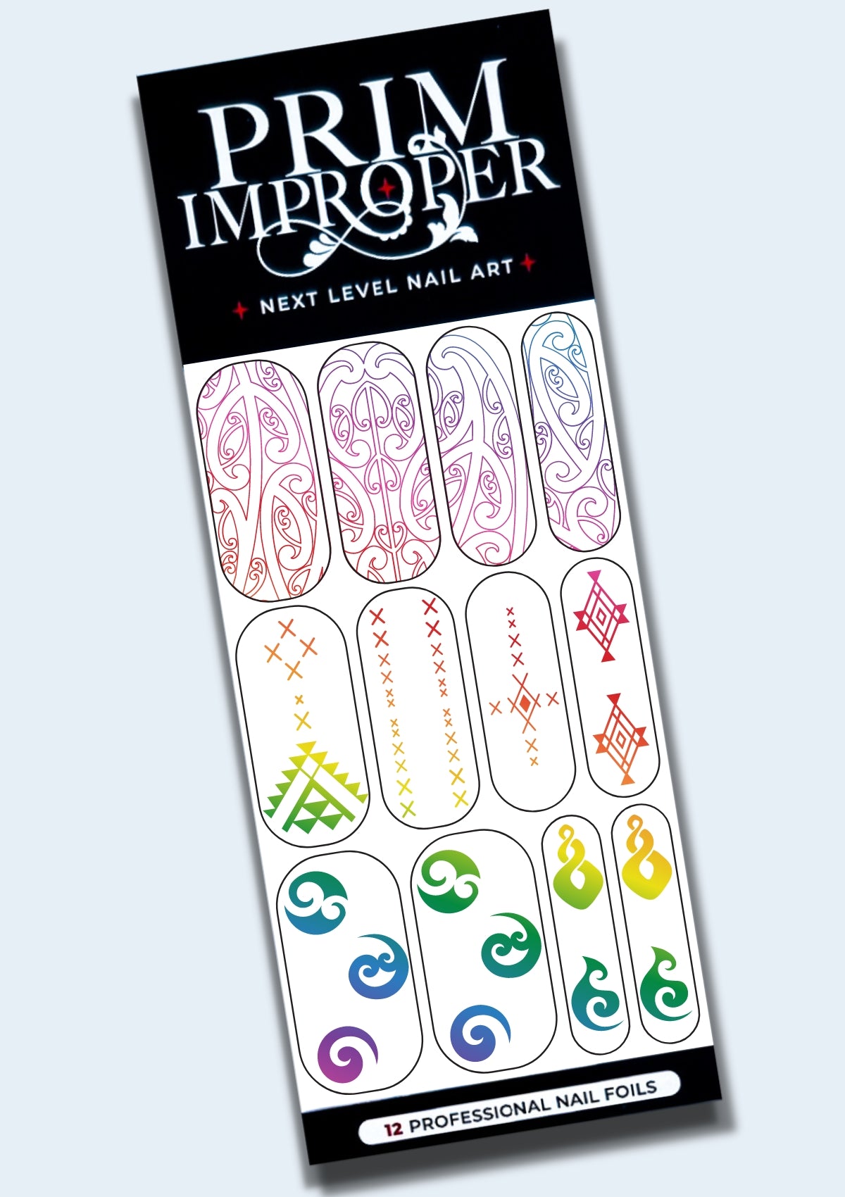 MĀORI NAIL FOILS | MĀRAMATANGA | ASSORTED COLOURS