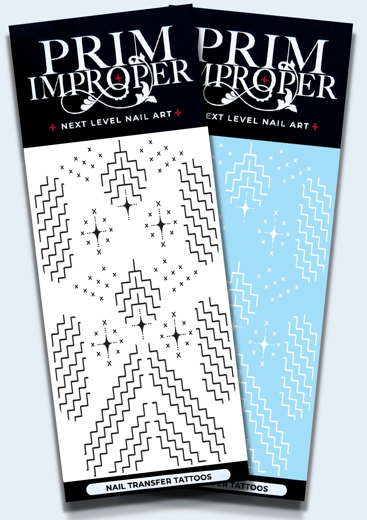 MĀORI NAIL TRANSFER TATTOOS - NGĀ MIHI O TE TAU HOU - BLACK