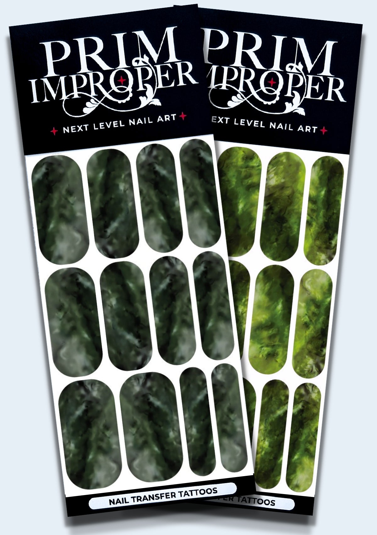 POUNAMU NAIL TRANSFER TATTOOS | LIGHT