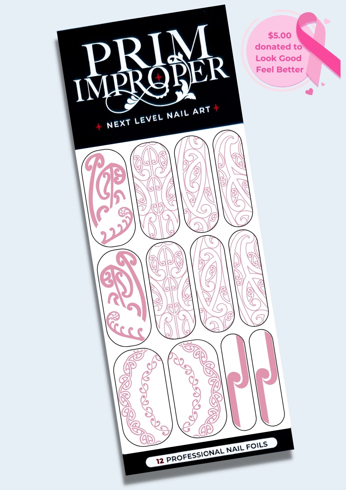 RĪPENE MĀWHERO NAIL FOILS | ROSE