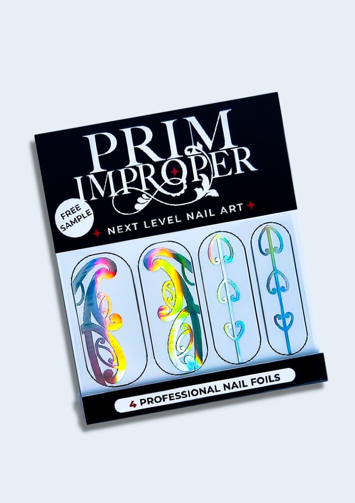 CHRISTMAS NAIL FOILS - MĀNUKA & MISTLETOE - HOLO SILVER