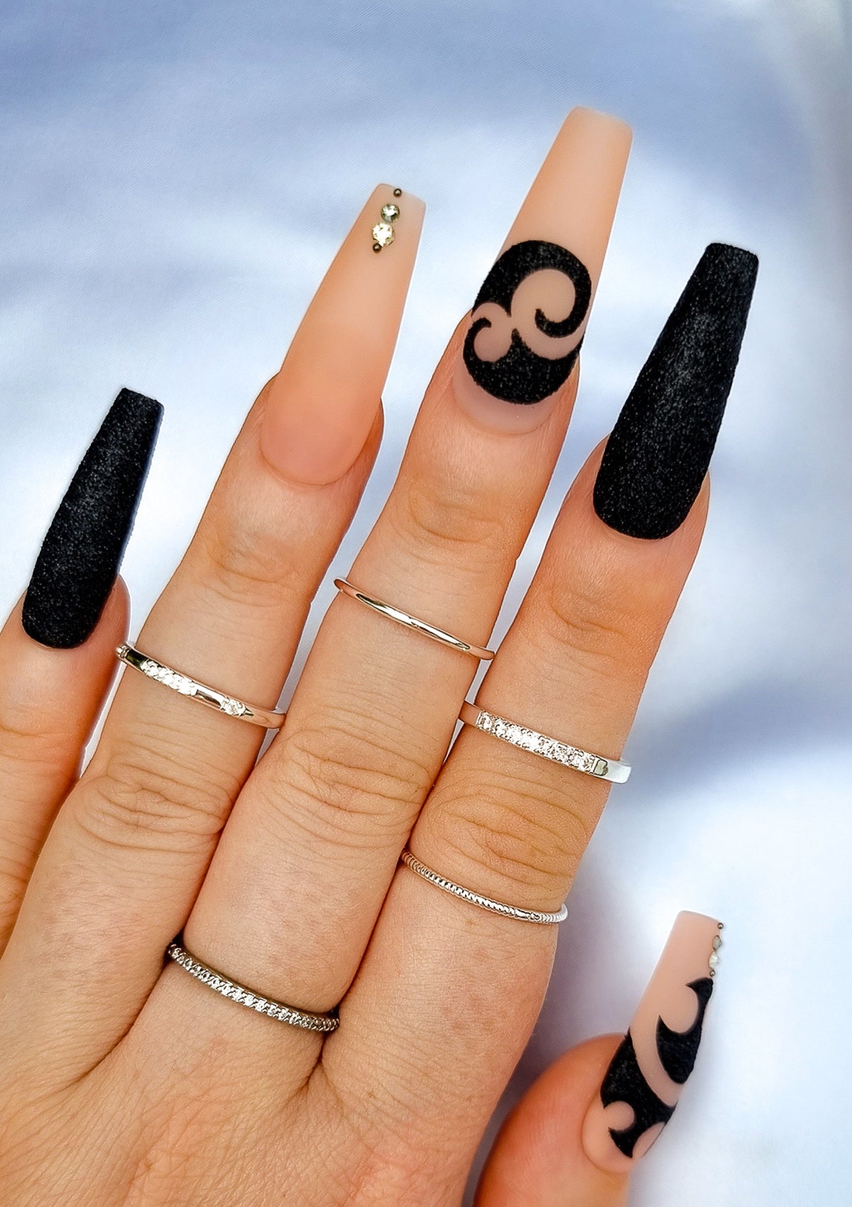 MĀORI NAIL TRANSFER TATTOOS - SYMBOLIC SHAPES