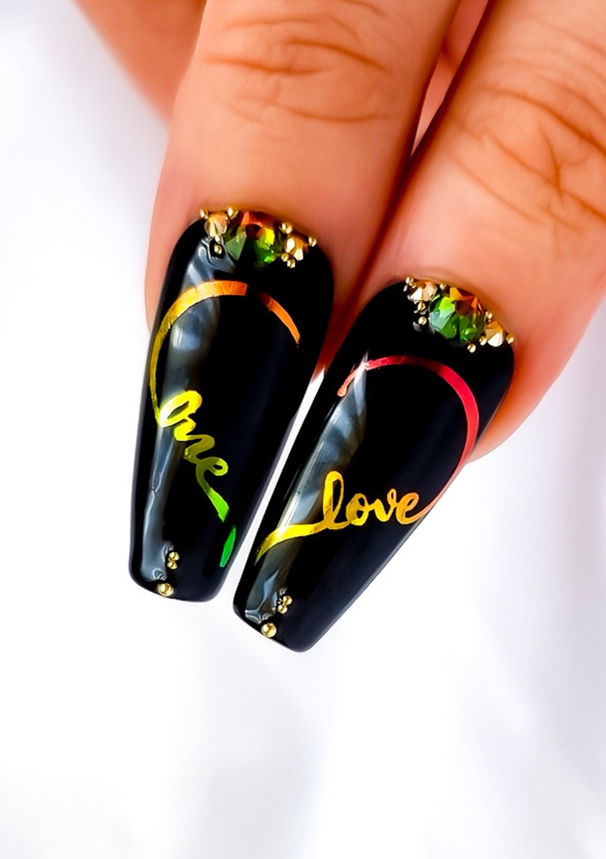 MĀORI NAIL FOILS - KOTAHI AROHA - MULTICOLOUR