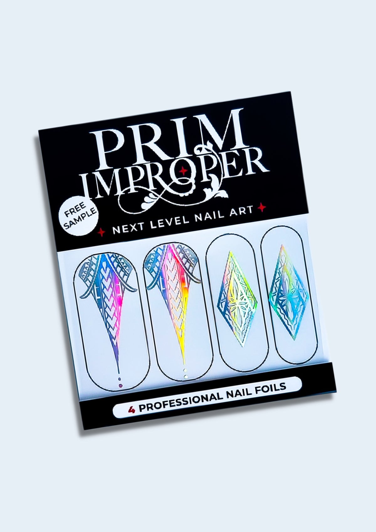 CHRISTMAS NAIL FOILS - MĀNUKA & MISTLETOE - HOLO SILVER