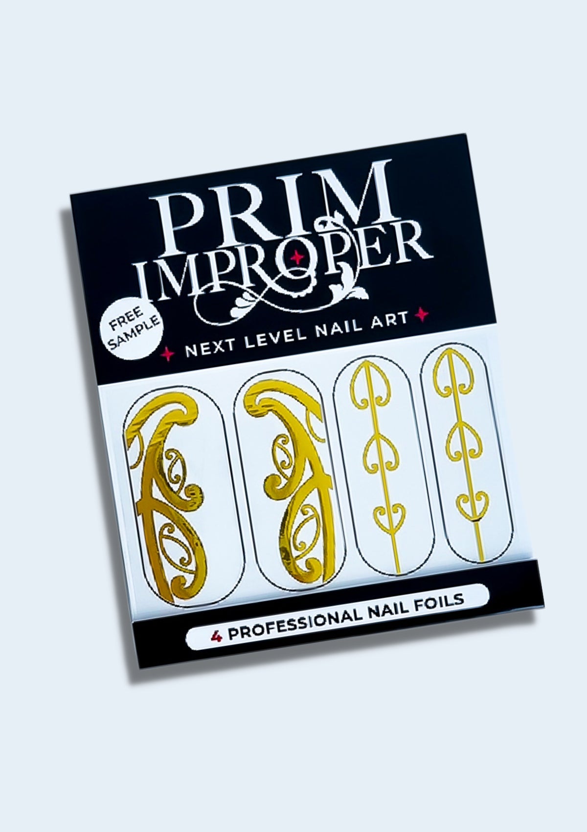 CHRISTMAS NAIL FOILS - KŌWHAI & KORU - GOLD