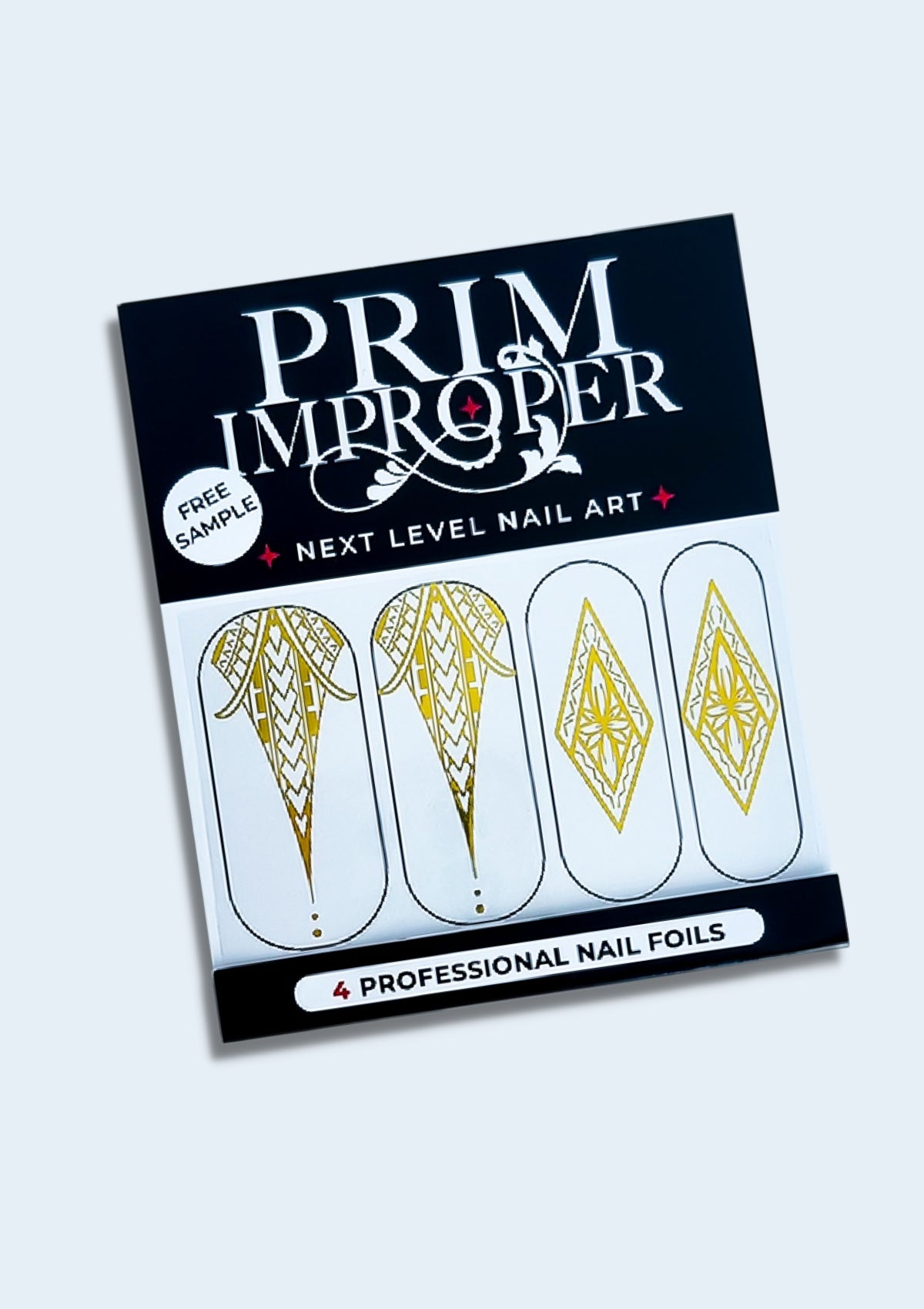 CHRISTMAS NAIL FOILS - KŌWHAI & KORU - GOLD