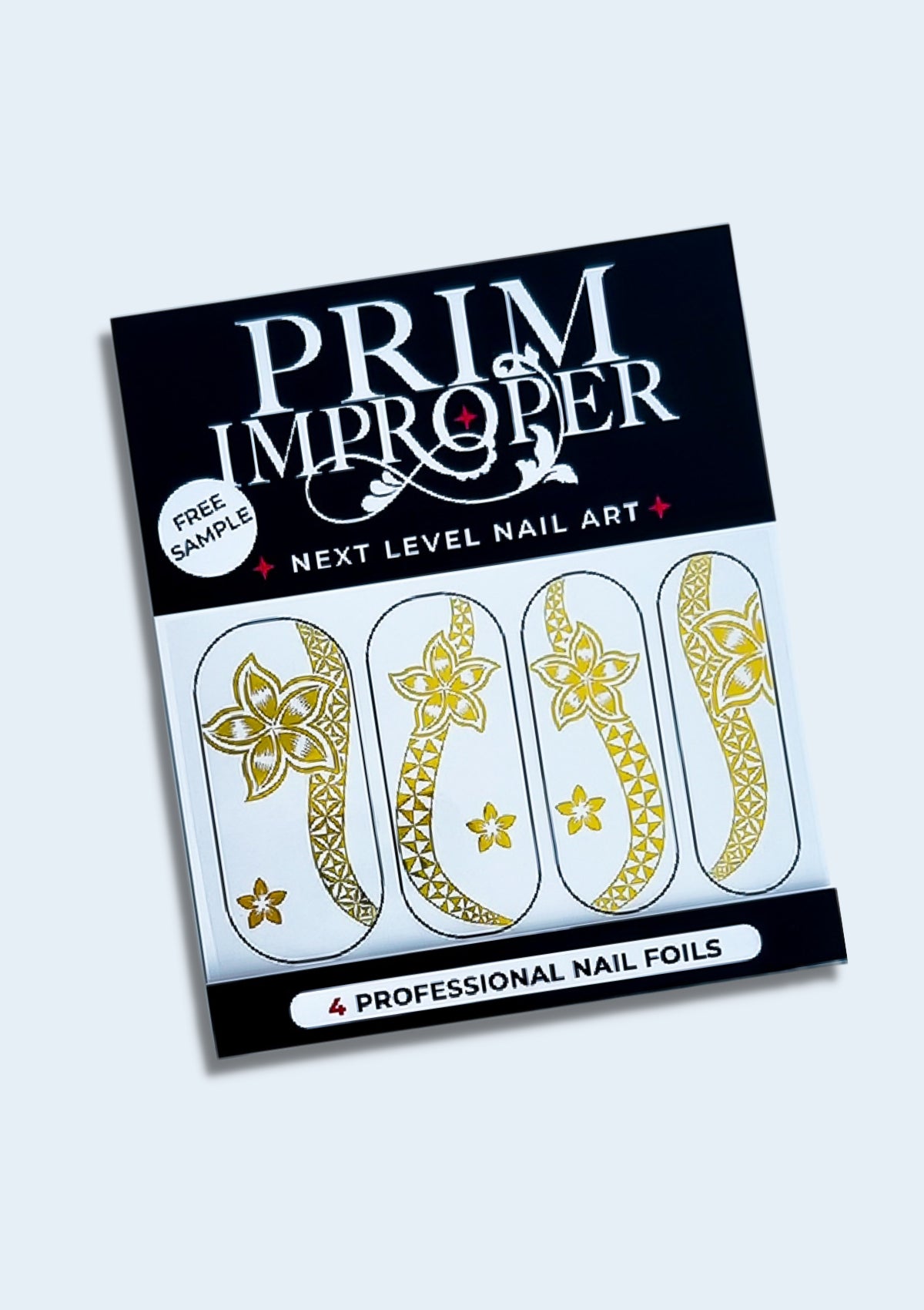 CHRISTMAS NAIL FOILS - KŌWHAI & KORU - GOLD