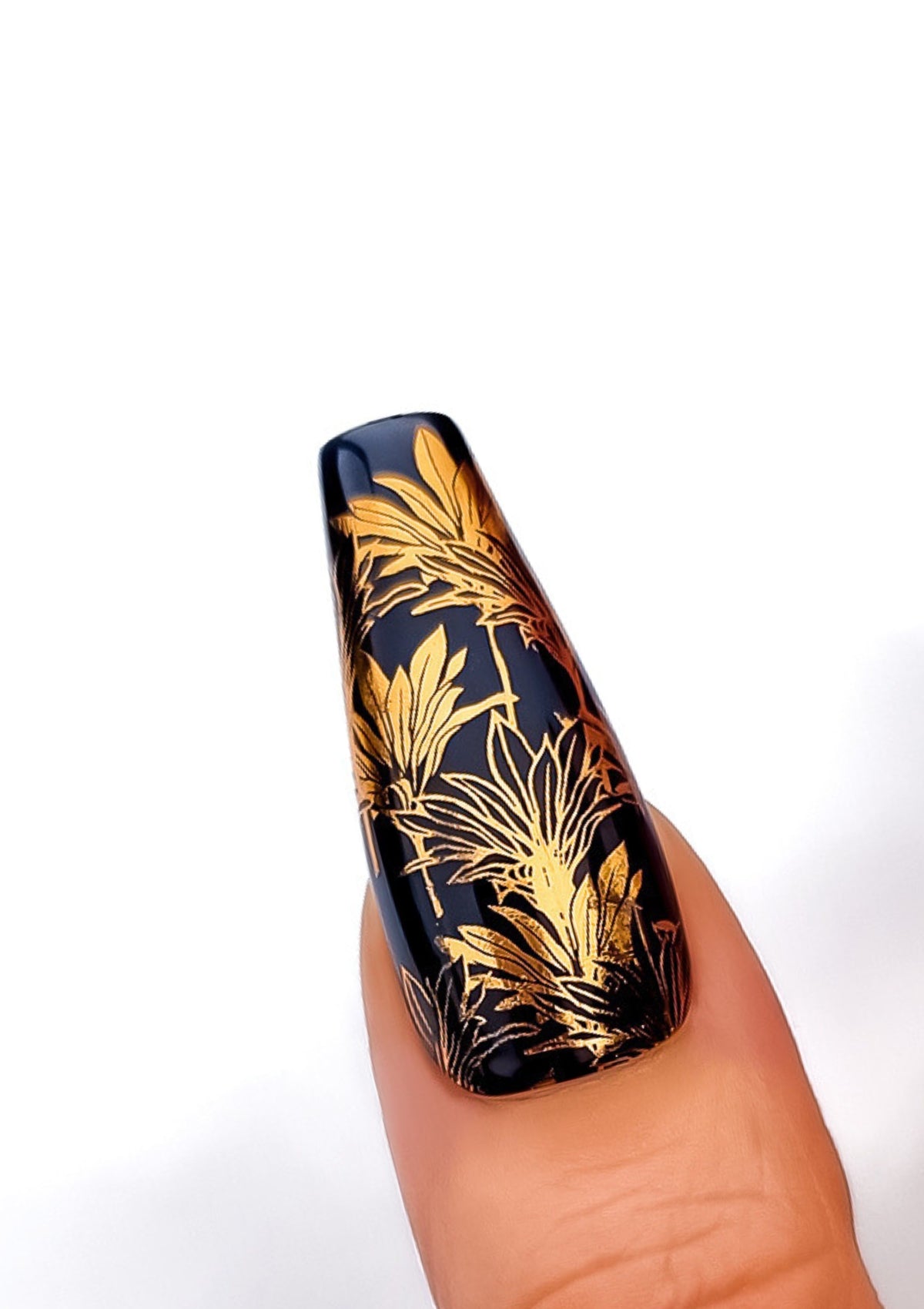 HAWAIIAN NAIL FOILS - KĪ - CARAMEL