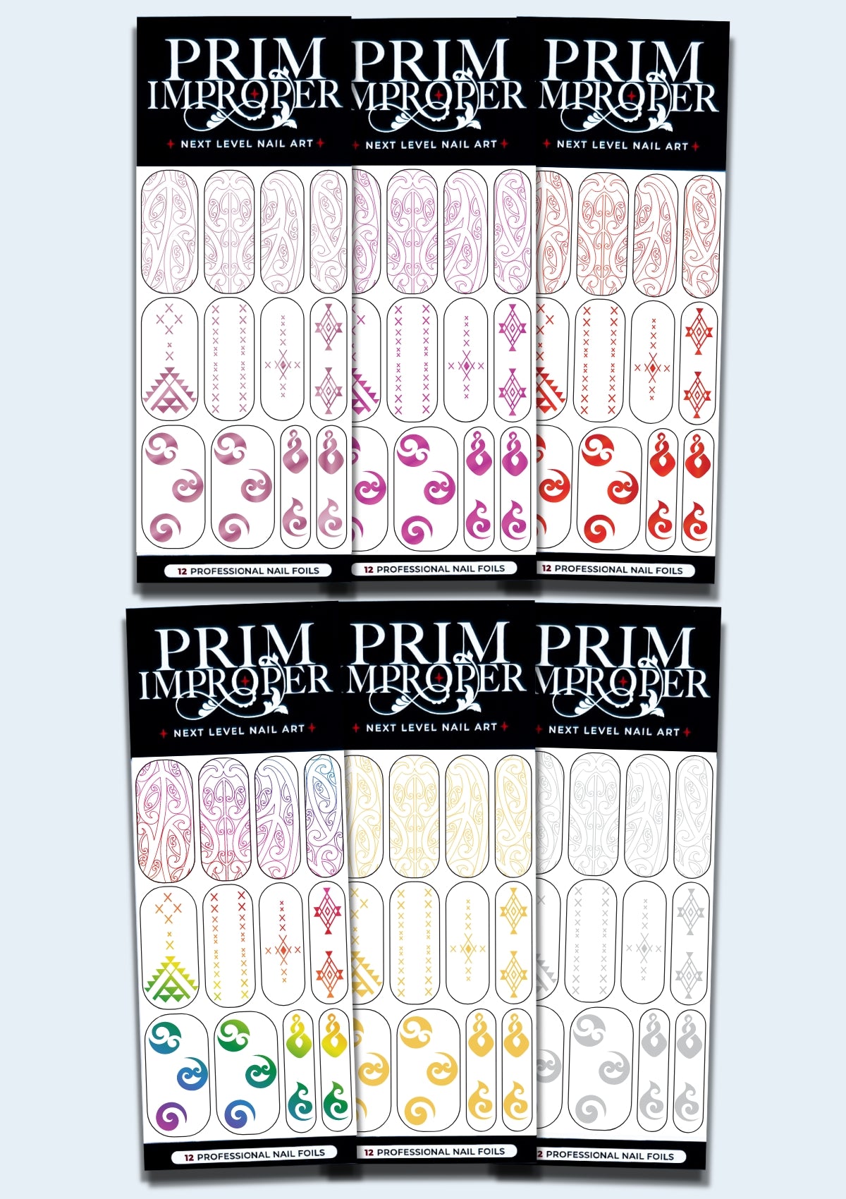 MĀORI NAIL FOILS | MĀRAMATANGA | ASSORTED COLOURS
