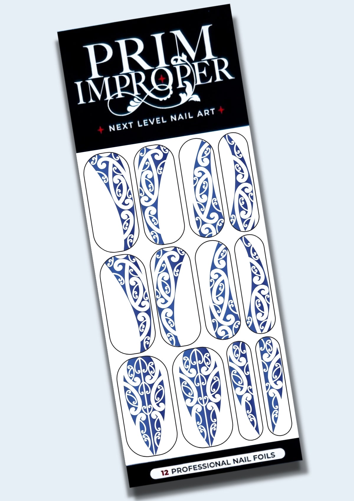 MĀORI NAIL FOILS | HINEMOANA | BLUE