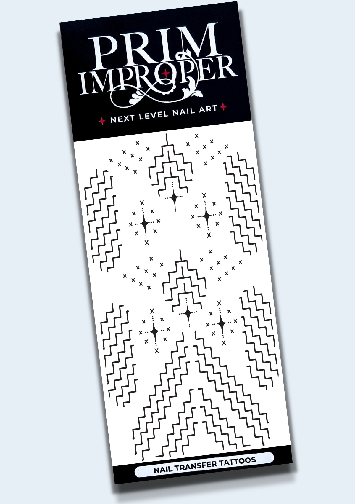 MĀORI NAIL TRANSFER TATTOOS - NGĀ MIHI O TE TAU HOU - BLACK