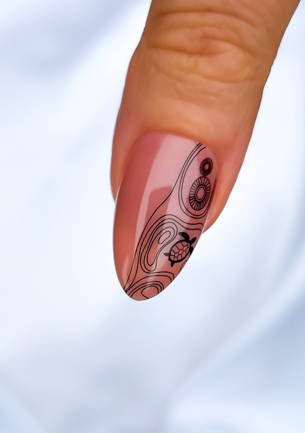 NAIL TRANSFER TATTOOS | TORRES STRAIT, SOLWATA | FULL COVER