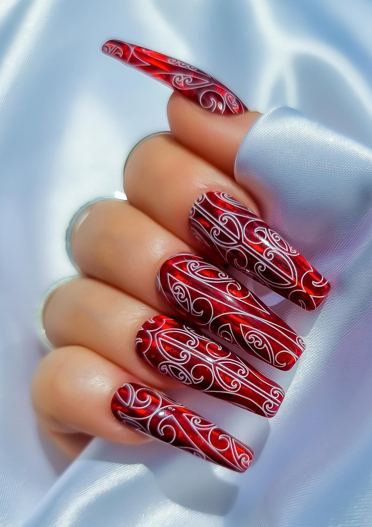 MĀORI NAIL TRANSFER TATTOOS - WHANAUNGATANGA