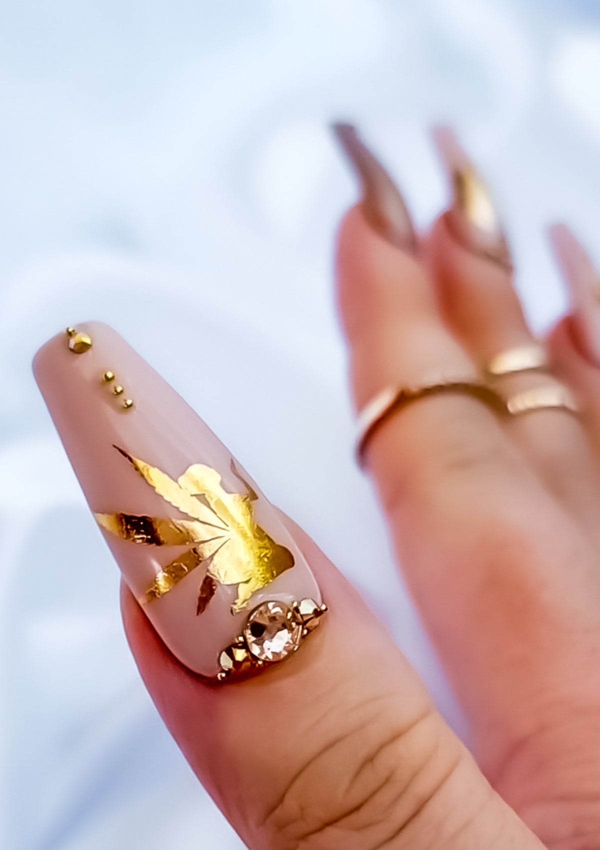 FESTIVAL NAIL FOILS - FAIRY JANE - PINK & GOLD