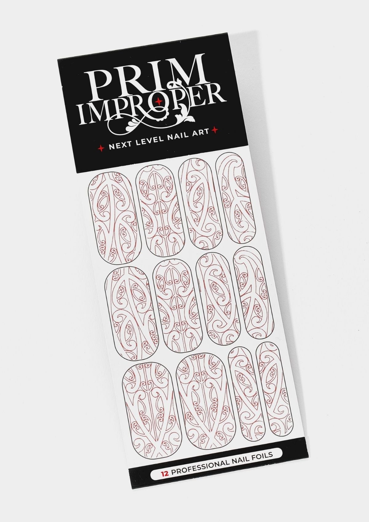 Rose Pink Maori Nail Foils